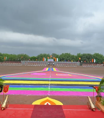 22 Dikshant parade